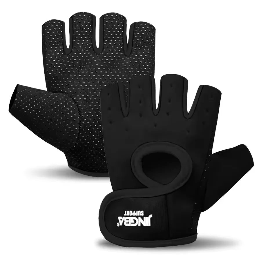 SWANS Unisex Gym Gloves – Weight Lifting & Training Grip Workout Gloves SWANS Black XL