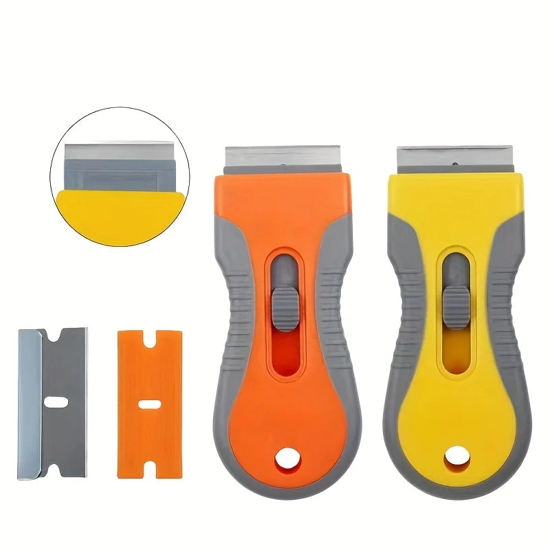 SWANS 21-Piece Scraper Tool Set – Glass, Ceramic & Cooktop Cleaning Scraper Set SWANS