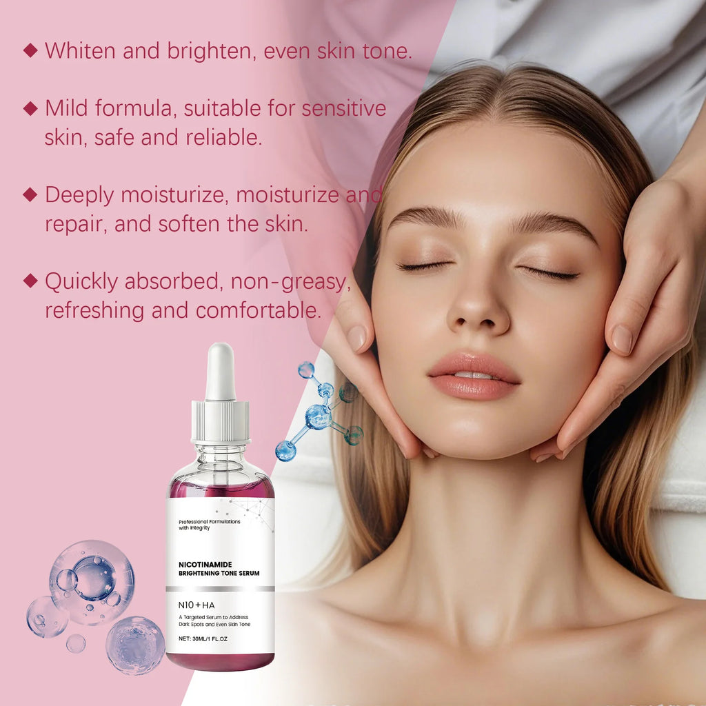Niacinamide Brightening Facial Serum – Firming & Hydrating 30ml Brightening Face Serum SWANS