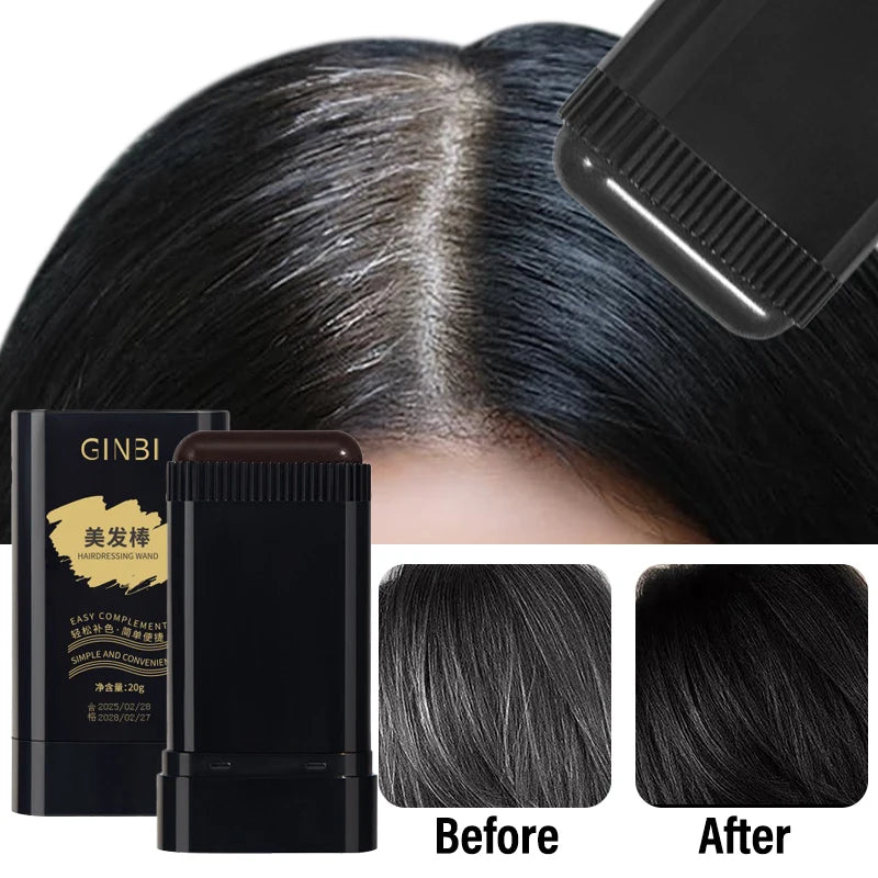 Comb Hair Color Stick – Instant Root Touch-Up, Non-Greasy Hair Color Stick SWANS