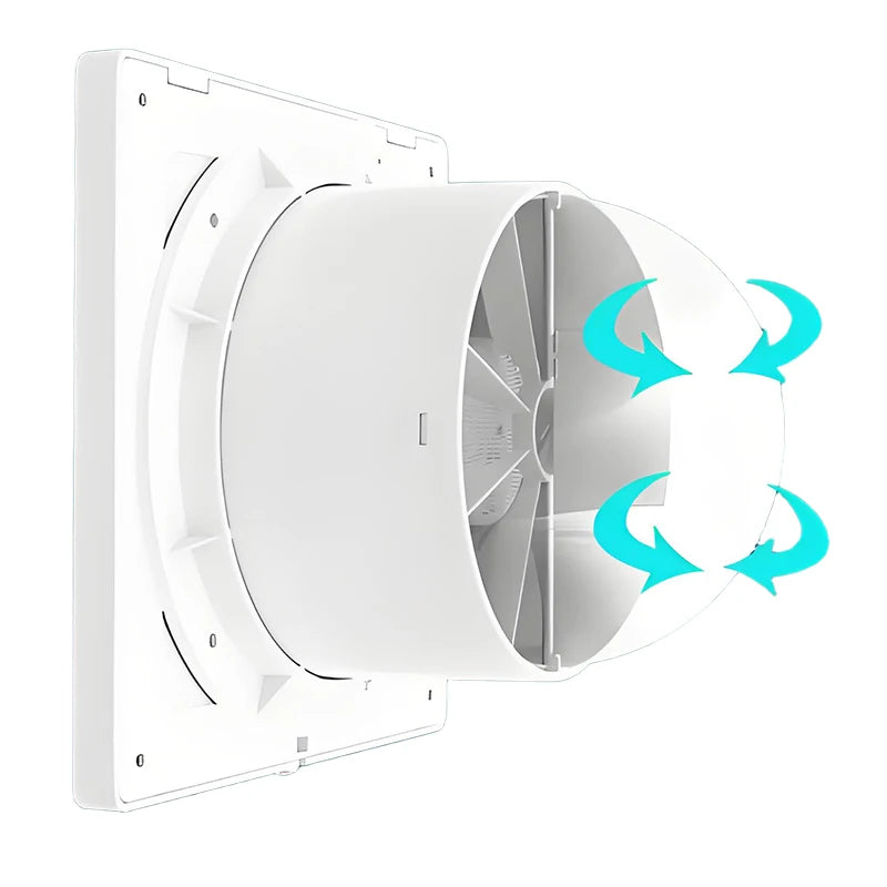 YTYIN 4"/6" Electric Exhaust Fan 220V – Quiet Wall Ventilation Fan Exhaust Ventilation Fan SWANS
