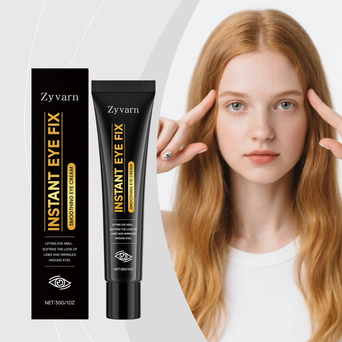 ZYVARN Eye Cream – Firming, Brightening & Moisturizing 30g Eye Cream SWANS