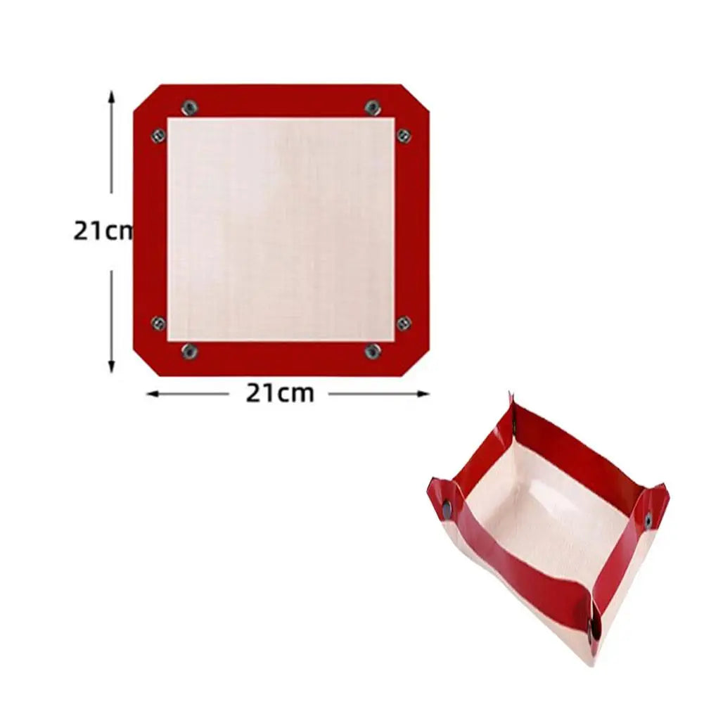 SWANS Silicone Baking Mat – Reusable Non-Stick Liner & Snap Tray Silicone Baking Mat SWANS 21cm x 21cm