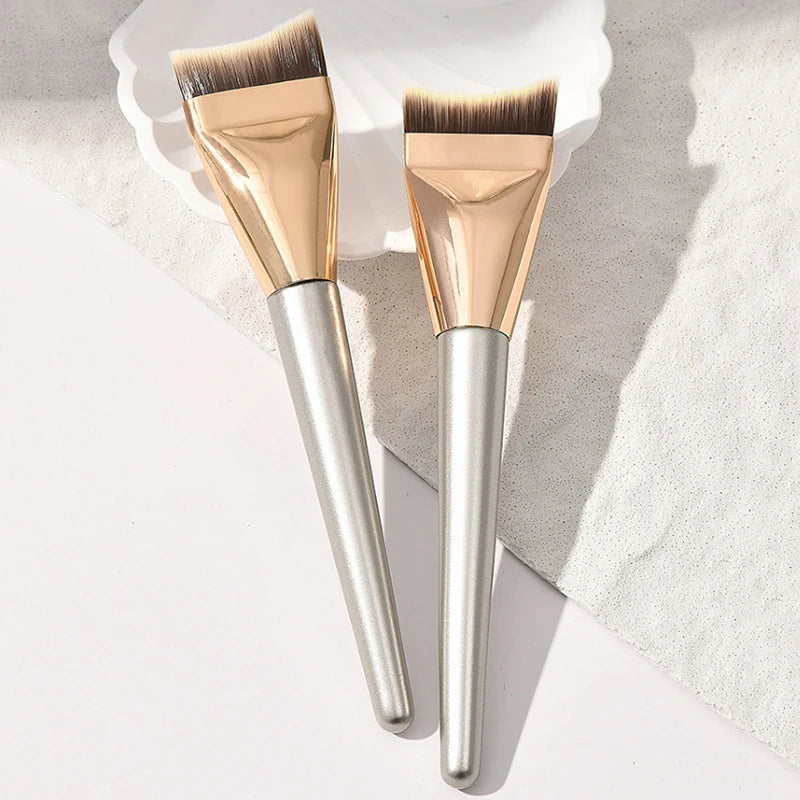 YOVIP Foundation Brush Set with Palette & Powder Puff Makeup Brush Set SWANS
