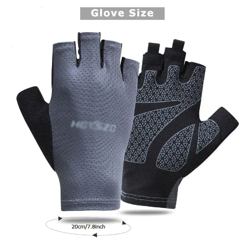 GAFASTWO Fingerless Gloves – Gym, Cycling & Fishing Fingerless Sport Gloves SWANS