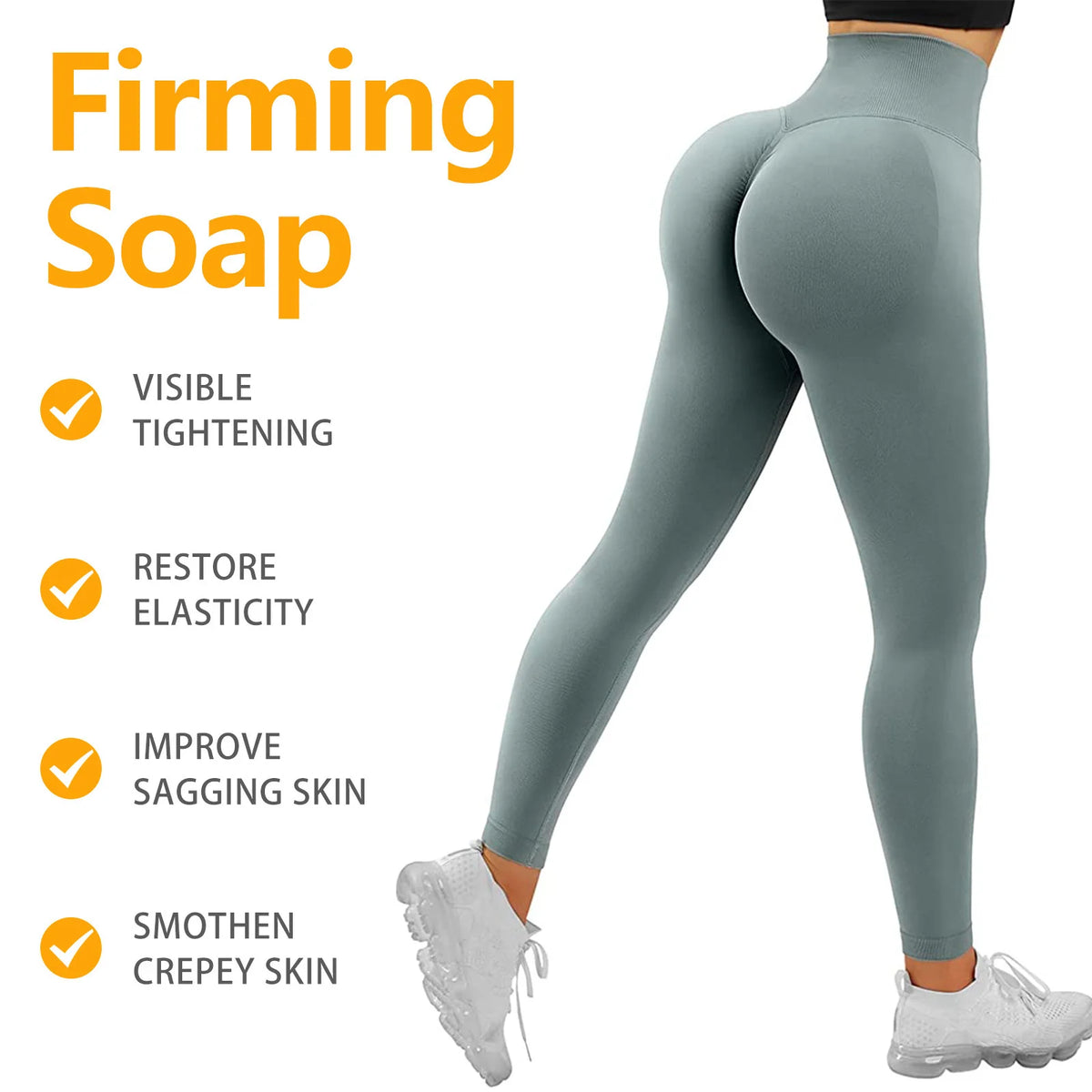 WEST MONTH Body Contouring Soap – Cleanse, Tone & Brighten Body Cleansing Soap SWANS