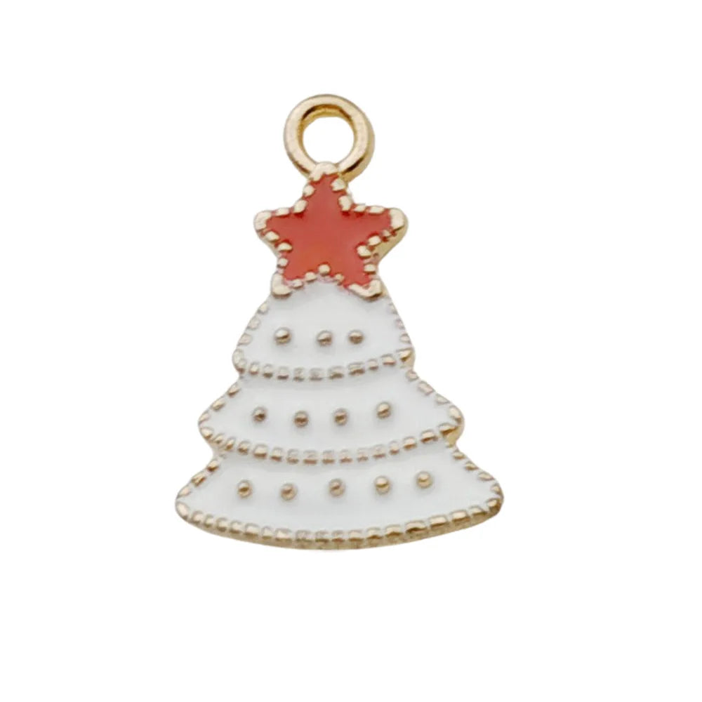 Christmas DIY Jewelry Charms – Santa, Tree & Snowflake Pendants DIY Jewelry Charms SWANS S-15x22mm