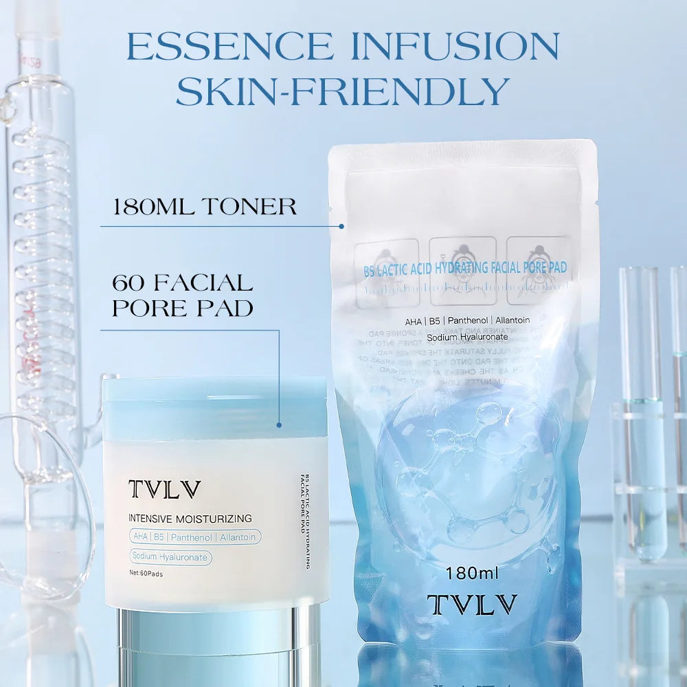 B5 Lactic Acid Hydrating Facial Essence Pads – 60 Pads Facial Essence Pads SWANS