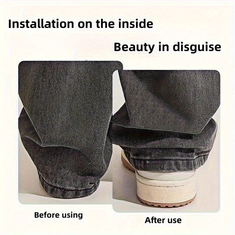Trouser Leg Fixing Clips – Hidden No-Sew Buckle Closure Trouser Leg Clips SWANS