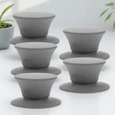 5-Pack Silicone Pot Lid Knobs – Universal Non-Slip Replacement Cookware Lid Knob SWANS
