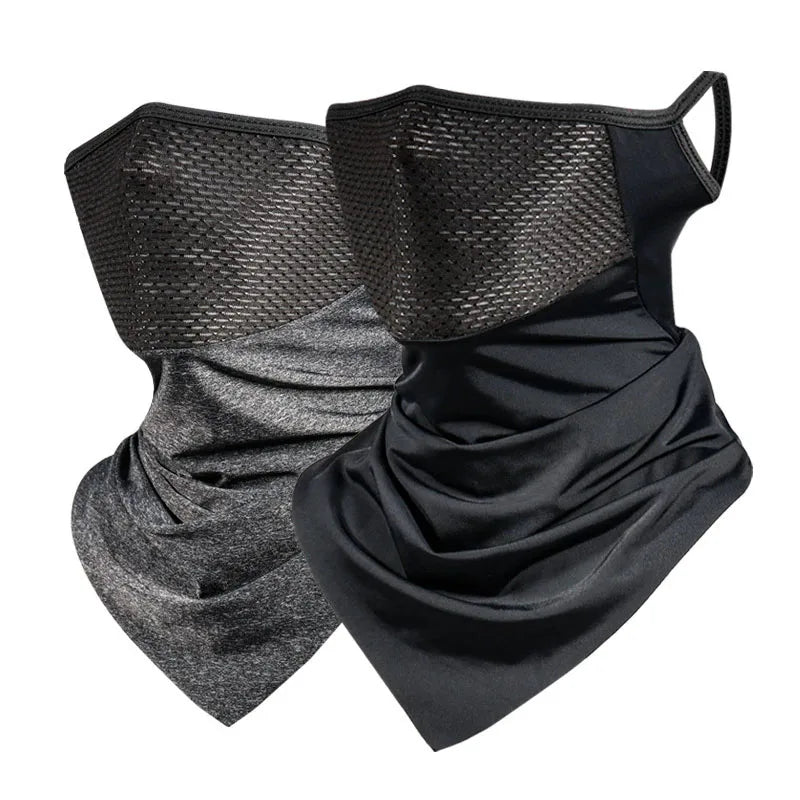 UV Protection Ice Silk Cycling Bandana – Unisex Face Scarf Cycling Face Scarf SWANS