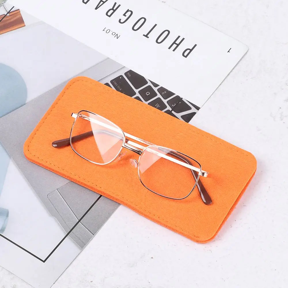 Soft Felt Glasses Case – Portable Eyewear Sleeve Pouch Eyewear Sleeve Case SWANS