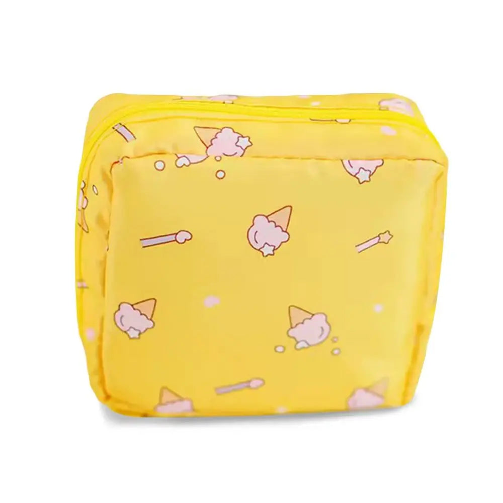 Waterproof Mini Pouch – Makeup, Cards & Essentials Organizer Mini Storage Pouch SWANS 1PC 6
