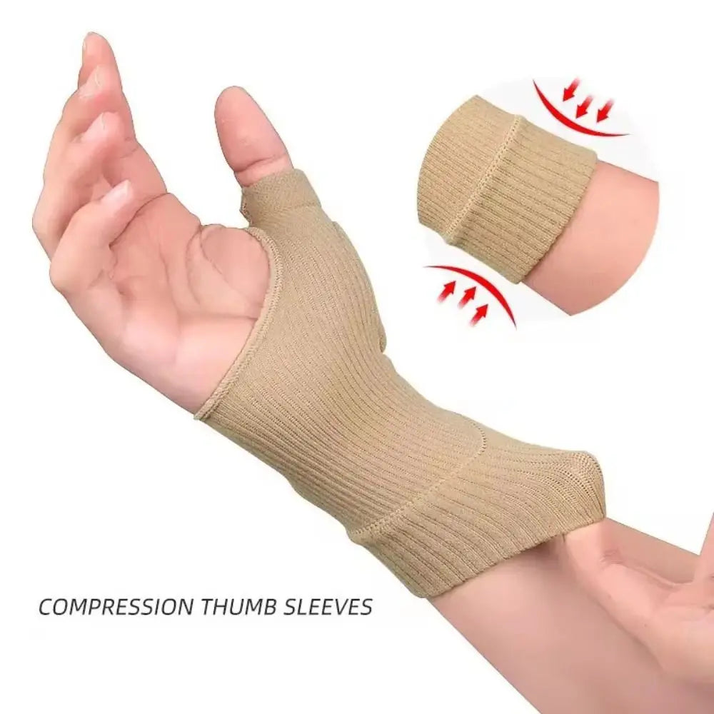 SWANS Half-Finger Wrist Support Brace Compression Gloves – 1 Pair Wrist Support Brace SWANS