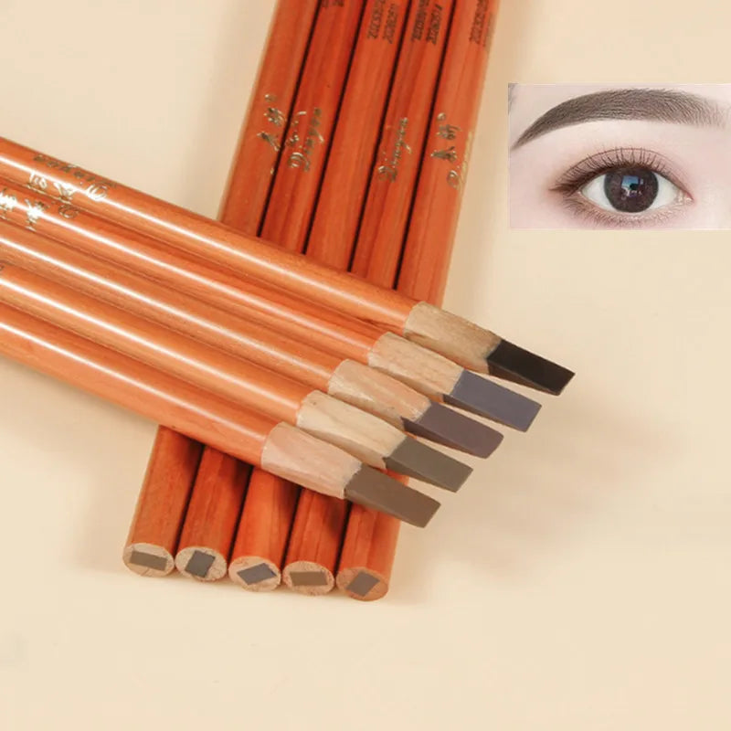 Waterproof Microblading Eyebrow Pencil – Natural Brow Definer Eyebrow Pencil SWANS
