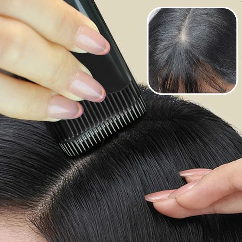 2-in-1 Temporary Hair Dye Stick with Comb – Gray Coverage Hair Dye Stick SWANS