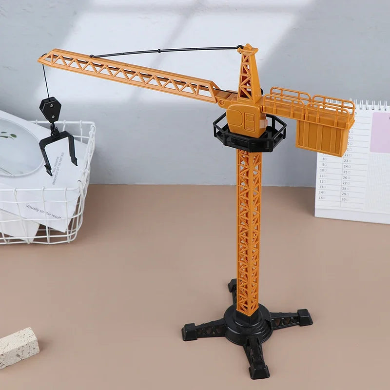 Engineering Tower Crane Model Toy 1:12 Scale – Kids Gift Construction Model Toy SWANS