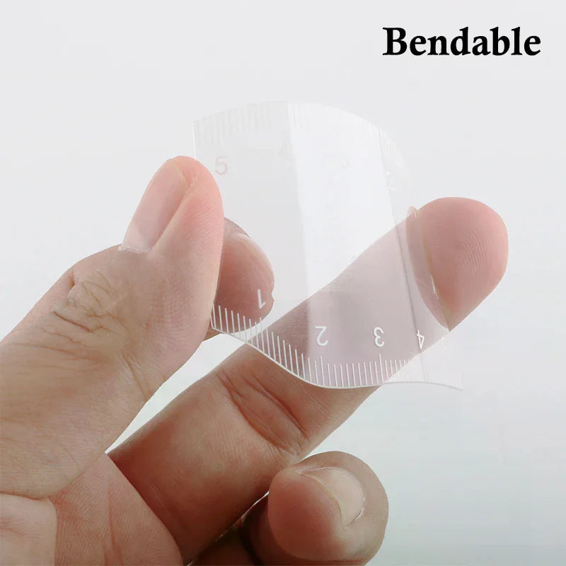 5-Pack Eyebrow Stencil Ruler Set – Brow Shaping Design Tool Eyebrow Stencil Tool SWANS
