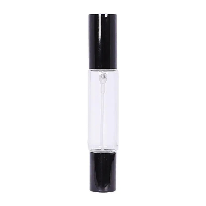 10ml Refillable Perfume Bottle – 2-in-1 Roller & Mist Spray Perfume Atomizer SWANS Black