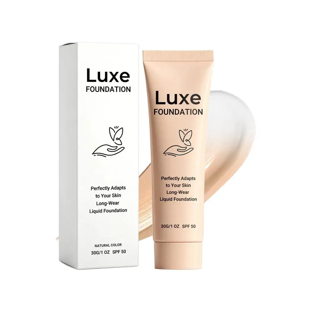 Color Changing Foundation SPF50 4-in-1 Coverage – 30ml Liquid Foundation SWANS natural color