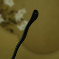 Antique Ebony Wood Hairpin – Retro Hanfu Hair Stick for Women Wood Hair Stick SWANS Style 16