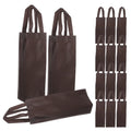20-Pack Reusable Black Wine Bottle Tote Bags with Handles Wine Bottle Tote Bag SWANS Default Title