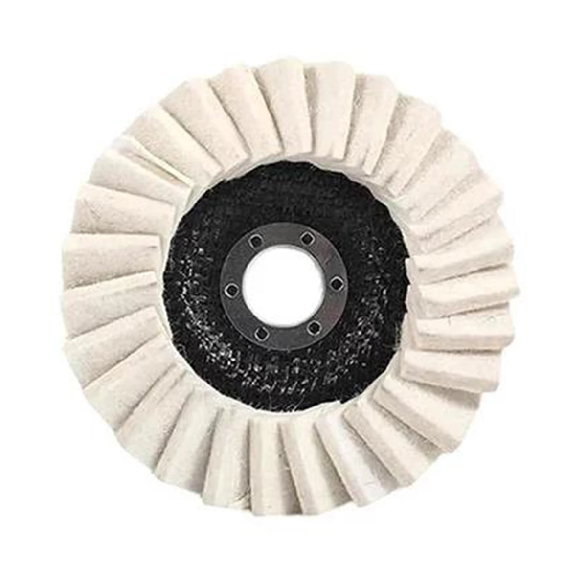 Wool Felt Polishing Pad 115/125mm – Angle Grinder Disc Polishing Disc SWANS 115mm