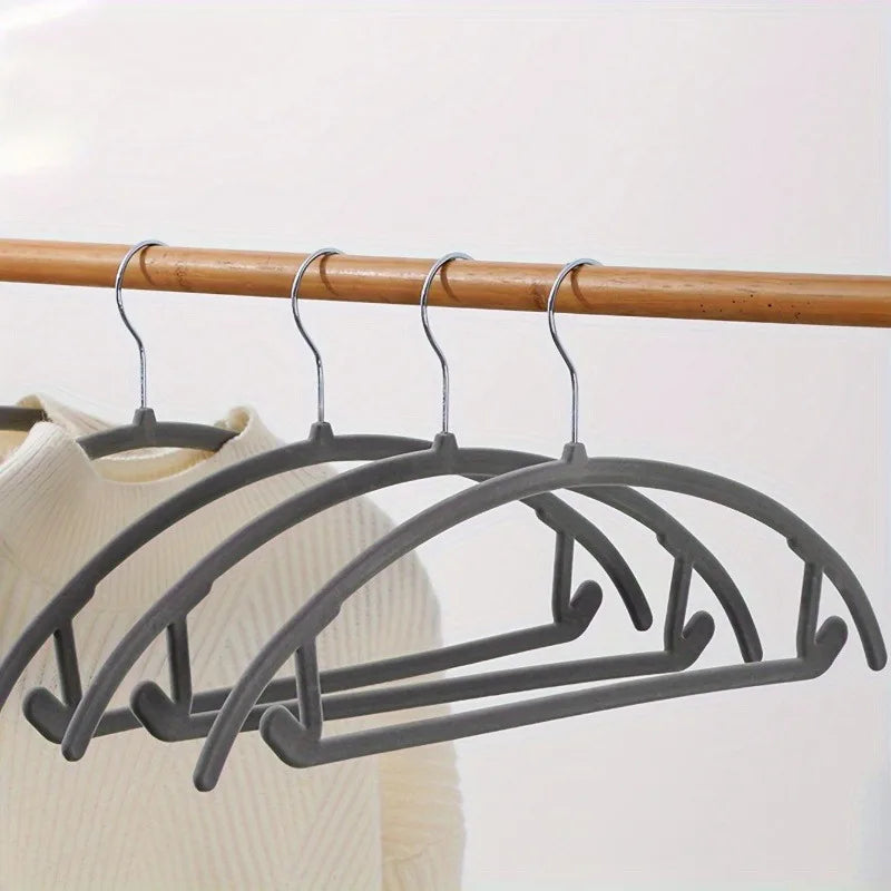 SWANS Velvet Hangers – Non-Slip Heavy-Duty Clothing Hangers Velvet Clothing Hangers SWANS