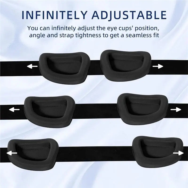 SWANS 3D Blackout Sleep Mask – Zero Pressure for Side Sleepers 3D Sleep Mask SWANS
