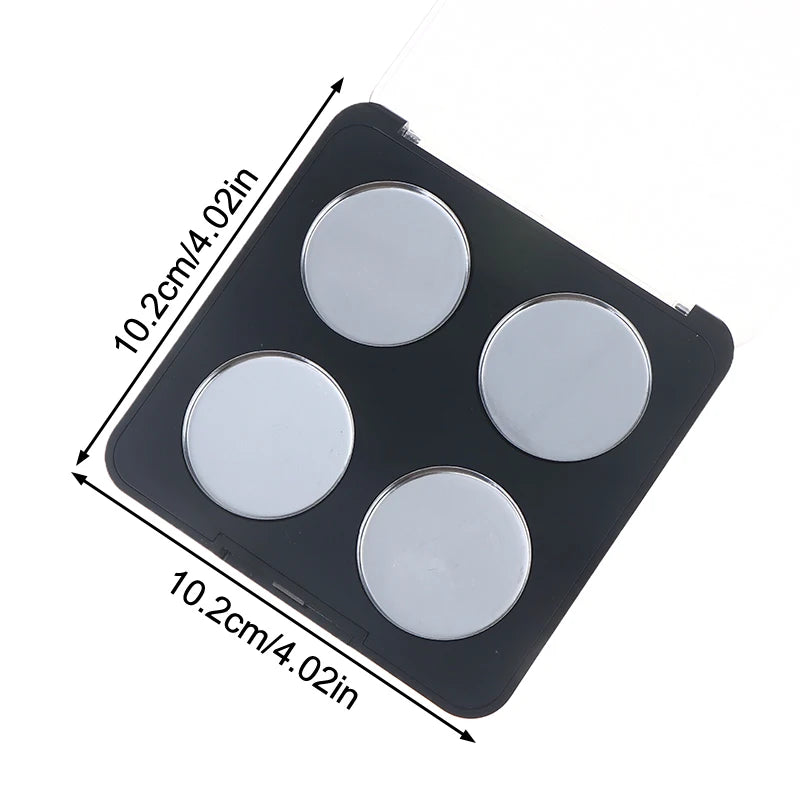 4-Grid Magnetic Empty Makeup Palette – DIY Cosmetics Organizer Makeup Palette Organizer SWANS
