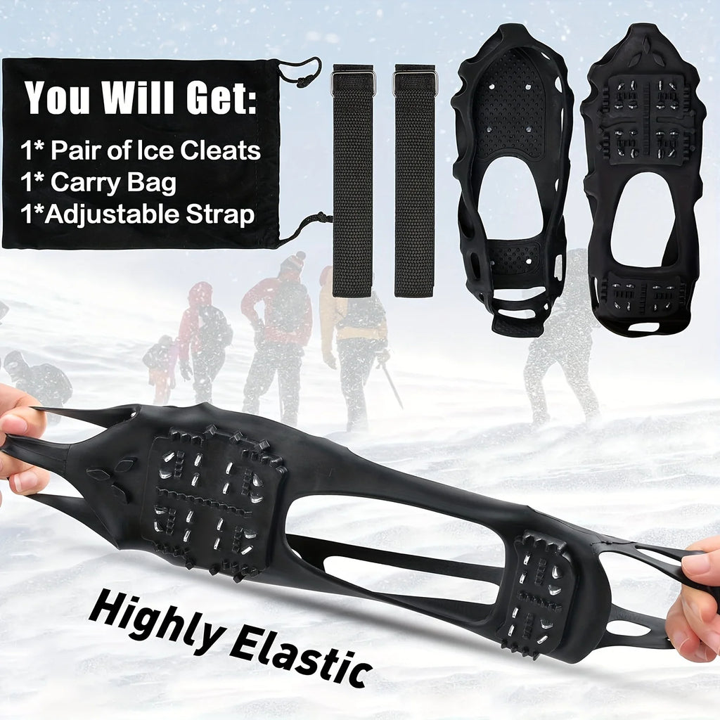 SWANS Snow Ice Cleats – Anti-Slip Winter Shoe Spikes Ice Traction Cleats SWANS
