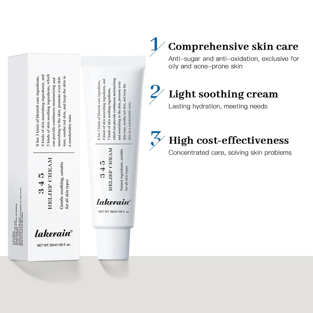 345 Relief Cream – Korean Brightening & Moisturizing Face Cream Moisturizing Face Cream SWANS