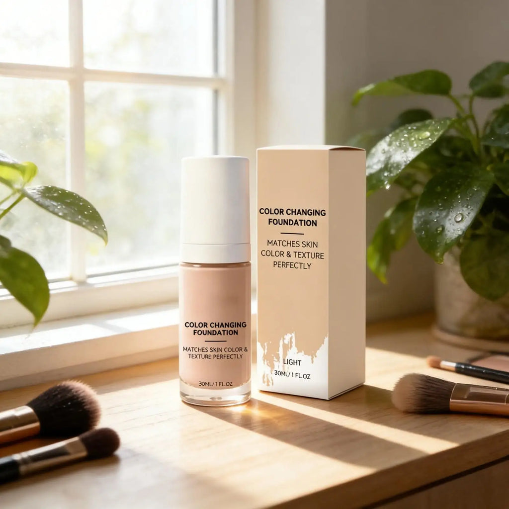 Color Changing Full Coverage Foundation – Waterproof Liquid 30ml Liquid Foundation SWANS