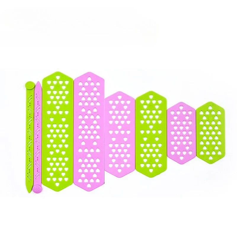 Reusable Perm Hair Clips & Curl Styling Insulating Pads Hair Perming Clips SWANS