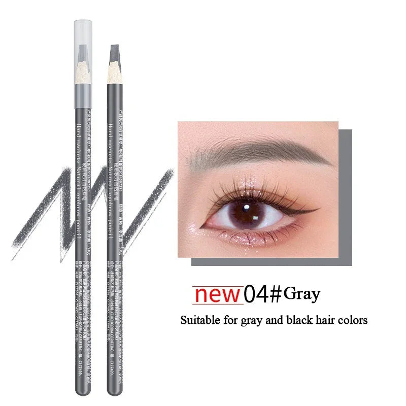 Waterproof Microblading Eyebrow Pencil – Long-Lasting Brow Define Eyebrow Pencil SWANS 4 gray