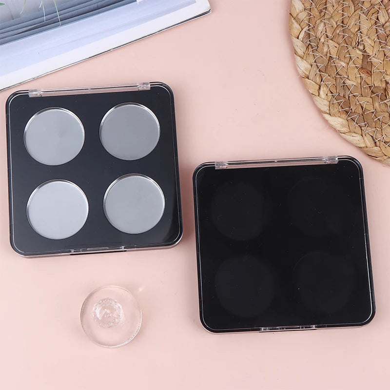 4-Grid Magnetic Empty Makeup Palette – DIY Cosmetics Organizer Makeup Palette Organizer SWANS