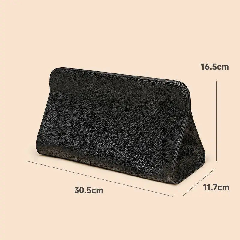 YOVIP Hair Dryer & Curling Iron Travel Storage Bag – PU Hair Tool Storage Bag SWANS Black