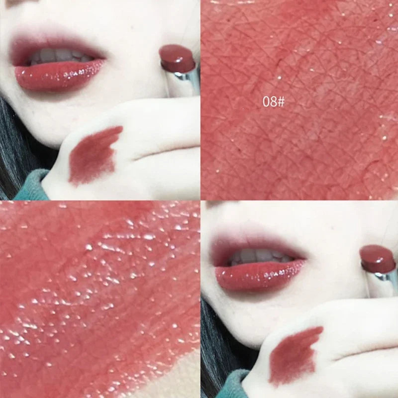 Water Gloss Mirror Lipstick – Crystal Jelly Moisturizing Lip Mirror Lip Gloss SWANS 08