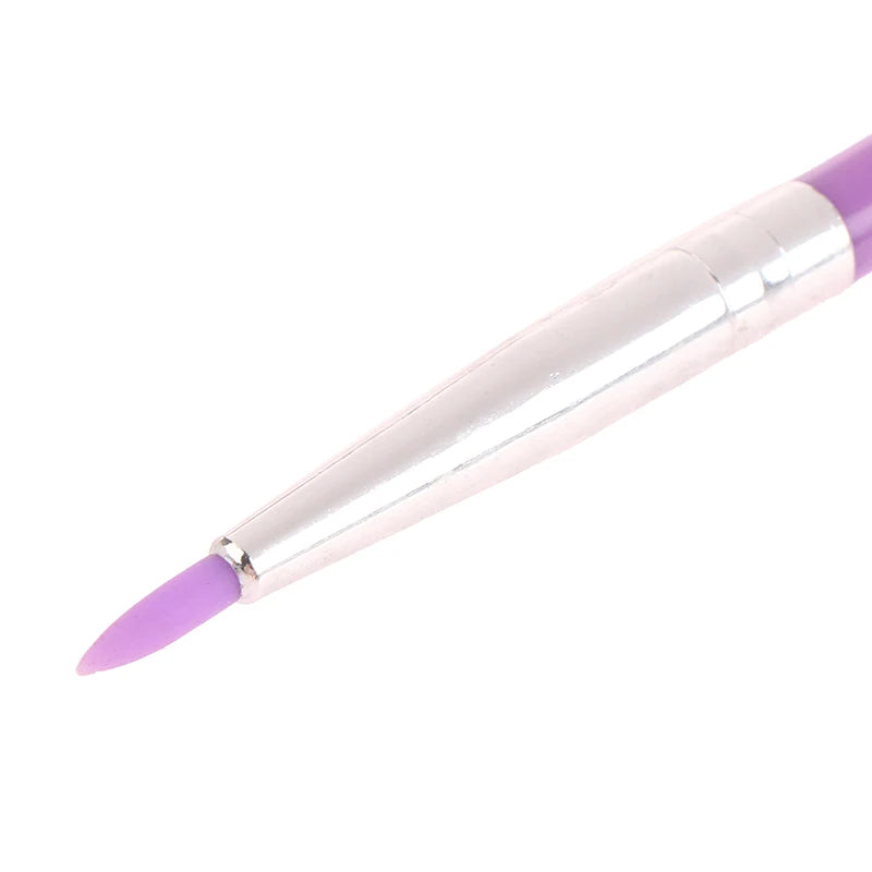 YOVIP Silicone Brush – Eye Makeup, Eyeliner & Nail Art Tool Silicone Makeup Brush SWANS