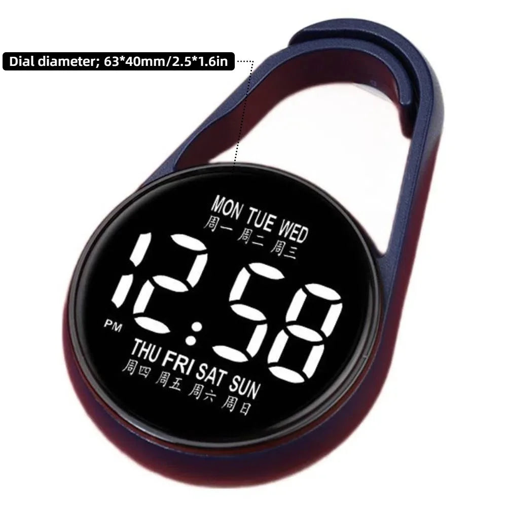 SWANS LED Digital Pocket Watch – Luminous Hanging Watch Digital Pocket Watch SWANS