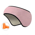 2-in-1 Blackout Sleep Mask & Noise-Reducing Earmuffs Sleep Mask SWANS Pink