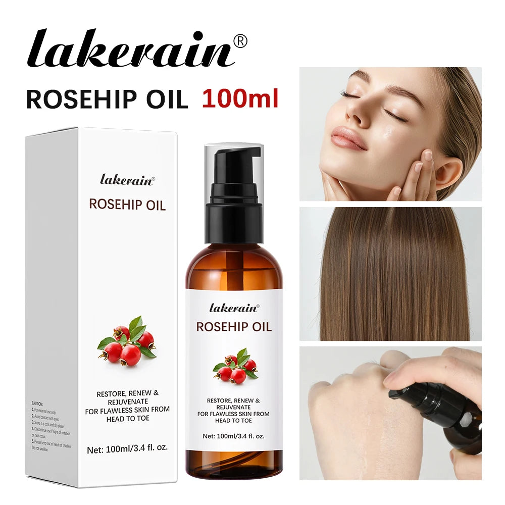 Organic Rosehip Seed Face Oil 30ml – Hydrating Skin Moisturizer Rosehip Face Oil SWANS 100ml China Mainland