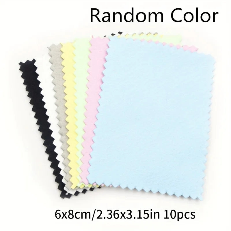 Silver Polishing Cloth – Soft Double-Sided Velvet Jewelry Cleaner Jewelry Polishing Cloth SWANS
