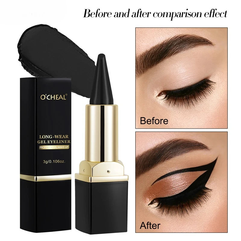 8-Color Waterproof Cream Eyeliner Stick – All-Day Transfer-Proof Cream Eyeliner Stick SWANS