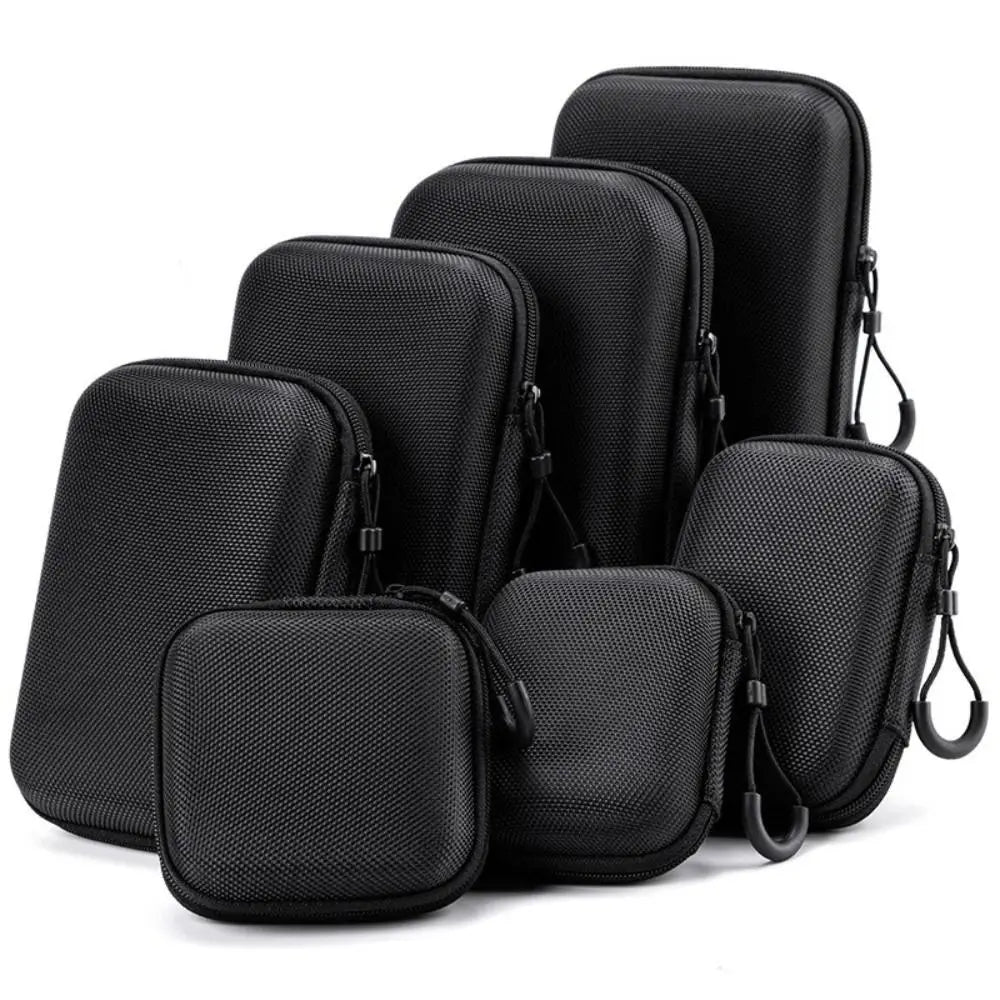Hard Shell EVA Storage Box – Portable Zipper Carrying Case EVA Carrying Case SWANS