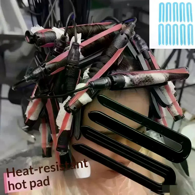 10-Pack U-Shape Hair Perm Clips – Heat-Resistant Styling Hair Styling Clips SWANS