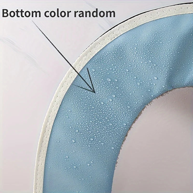 SWANS Plush Toilet Seat Cushion – Waterproof Non-Slip Cover Toilet Seat Cushion SWANS