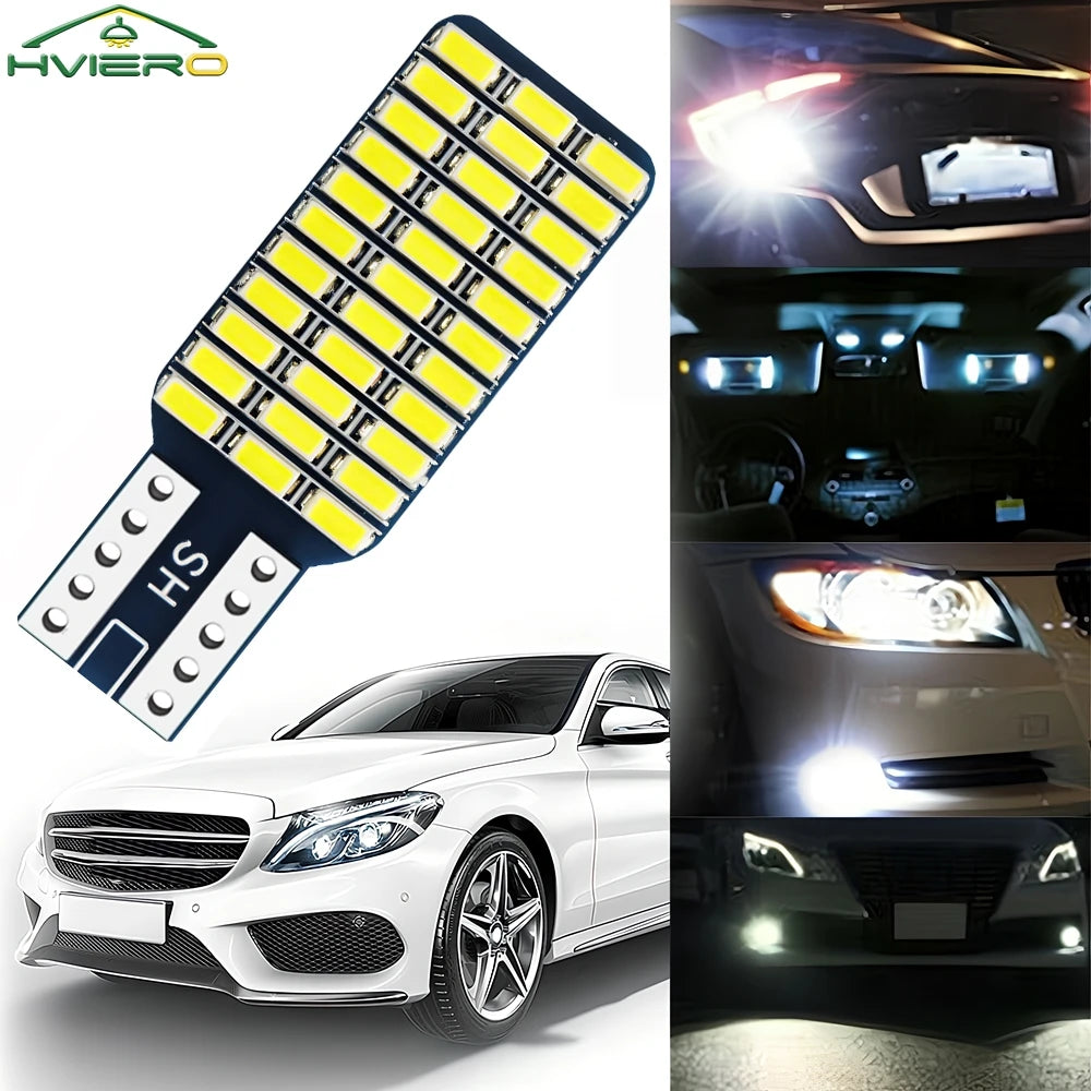T10 W5W 33-SMD LED Car Bulb 12V – White Interior Lighting LED Car Bulb SWANS