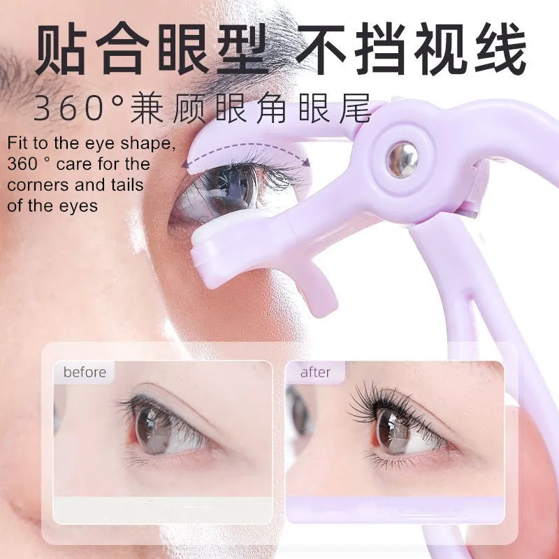 Wide & Mini Eyelash Curler Combo – Full Coverage Long-Lasting Eyelash Curler SWANS
