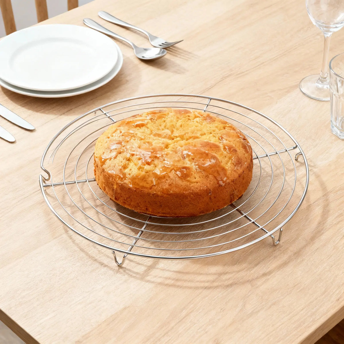 Stainless Steel Baking Cooling Rack 30cm – Cake & Cookie Baking Cooling Rack SWANS